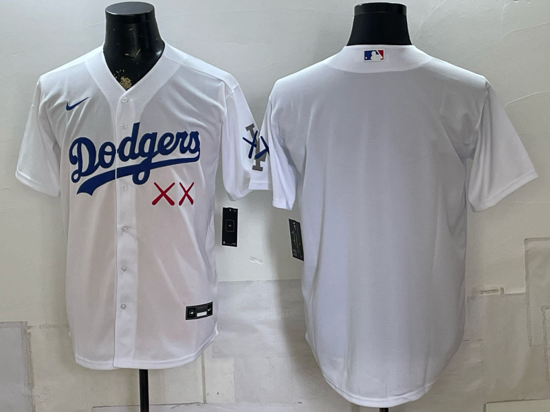 Los Angeles Dodgers blank white 2026 Nike MLB Jersey 080403->los angeles dodgers->MLB Jersey